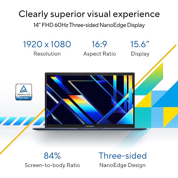 ASUS Vivobook 15 Intel Core i5-1235U 12th Gen Laptop (8GB RAM/512GB SSD/Windows 11 Home/Office 2021/Backlit Keyboard)