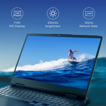 Lenovo IdeaPad Gaming 3 AMD Ryzen 5 7535HS Gaming Laptop (16GB/512GB SSD/Win 11/NVIDIA RTX 2050 4GB)