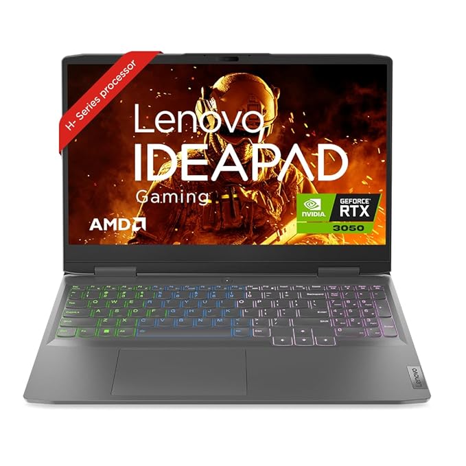 Lenovo IdeaPad Gaming 3 AMD Ryzen 7 6800H (8GB/512GB SSD/Windows 11/NVIDIA RTX 3050 4GB)
