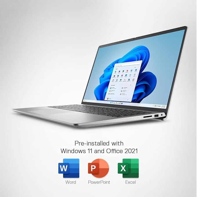 Dell Inspiron 15 Laptop (12th Gen i5-1235U Win11 Home 16 GB RAM 512 GB Storage)