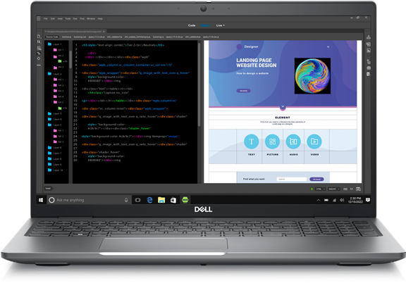 Dell Precision 3580 Workstation (13th Gen i5-1335U Win 11 Pro 8GB RAM 256 GB Storage)