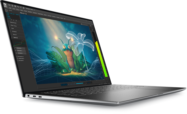Dell Precision 5570 Mobile Workstation (12th Gen i5-12600H Win 11 Pro 8GB RAM 256 GB Storage)