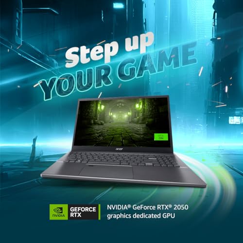 Acer Aspire 5 Gaming Laptop 13th Gen Intel Core i5(16GB RAM/512GB SSD/NVIDIA RTX 2050 4GB Graphics/144Hz/Win11Home)