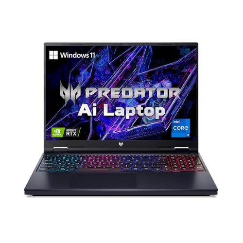 Acer Predator Helios Neo 16 Gaming Laptop 14th Gen Intel Core i7 Processor (Windows 11 Home/16 GB/1 TB SSD/NVIDIA GeForce RTX 4060)