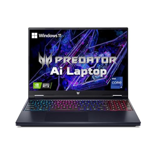 Acer Predator Helios Neo 16 Gaming Laptop 14th Gen Intel Core i9 Processor (Windows 11 Home/16 GB/1 TB SSD/NVIDIA GeForce RTX 4070)