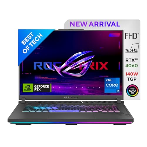ASUS ROG Strix G16 13th Gen Intel Core i7-13650HX, Gaming Laptop(16GB DDR5/1TB SSD/NVIDIA GeForce RTX 4060 /Win 11/MSO 21/2.50 Kg)