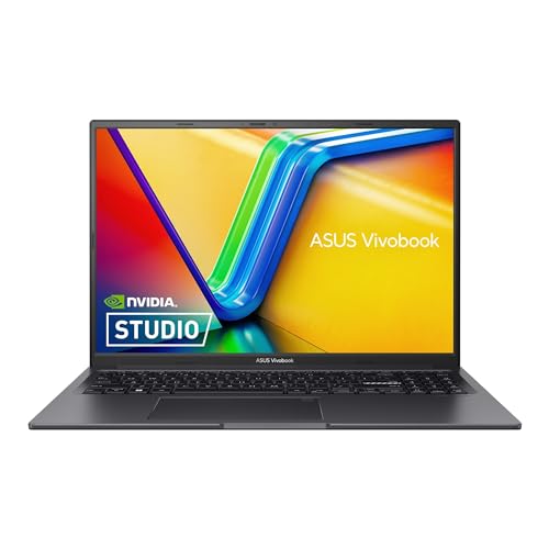 ASUS Vivobook 16X  60 Hz, Intel Core i5-12500H, Creator Laptop (16GB DDR4/512GB SSD/NVIDIA GeForce RTX 2050/Win 11/Office 2021/1.8 Kg)