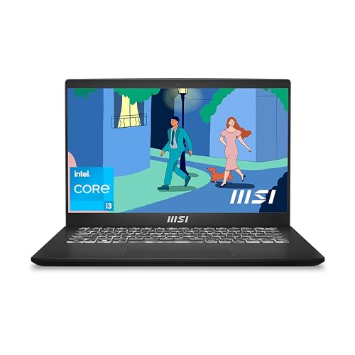 MSI Modern 14, Intel 12th Gen. i3 1215U Laptop(8GB/512GB NVMe SSD/Windows 11 Home/UHD Graphic)