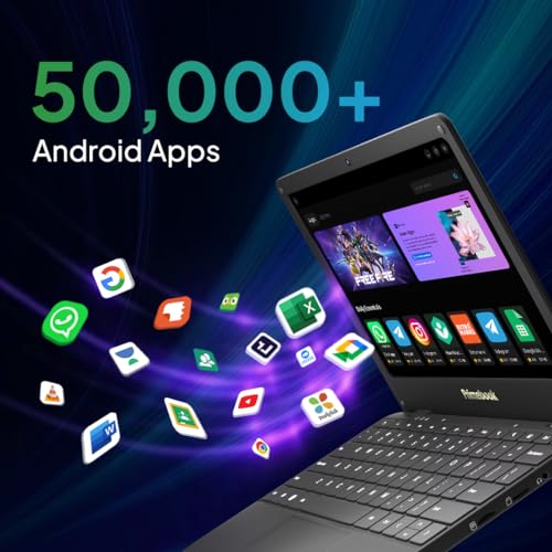 Primebook S Wifi, 2024 (Android Based MediaTek MT8183, PrimeOS,4GB/128GB eMMC Storage) Thin and Light Laptop