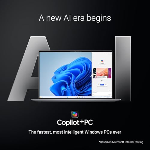 Dell XPS 13, On-Device AI with Copilot (12 Core Snapdragon X Elite Dual Core Boost OLED 3K Touch 400 nit, 32GB LPDDR5X + 1TB SSD, Backlit KB + FPR)