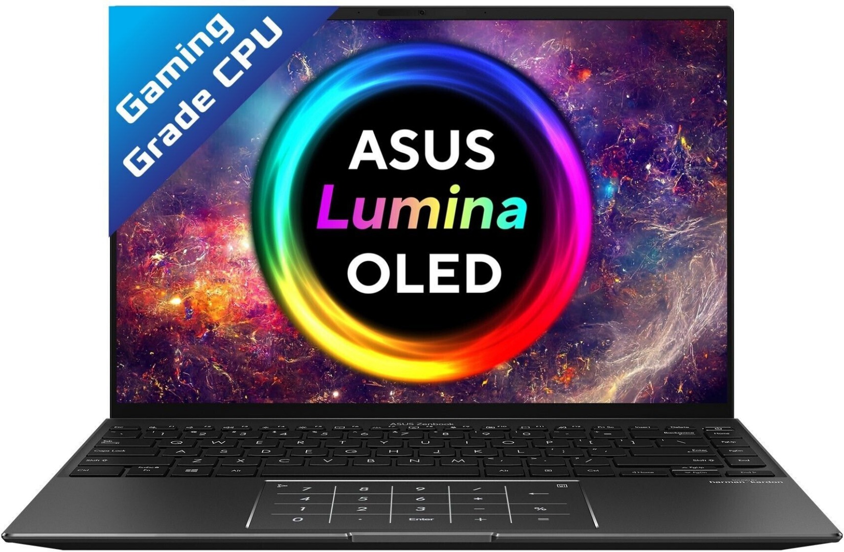 ASUS Zenbook 14X OLED AMD Ryzen 7 Octa Core 5800HS - (16 GB/1 TB SSD/Windows 11 Home) UM5401QA-KM751WS Thin and Light Laptop
