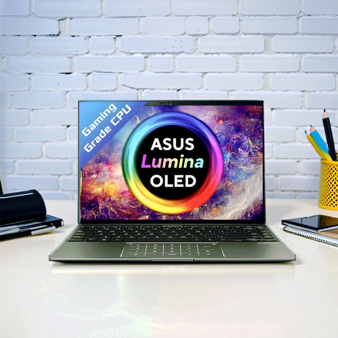 ASUS Zenbook 14X OLED AMD Ryzen 7 Octa Core 5800HS - (16 GB/1 TB SSD/Windows 11 Home) UM5401QA-KM751WS Thin and Light Laptop