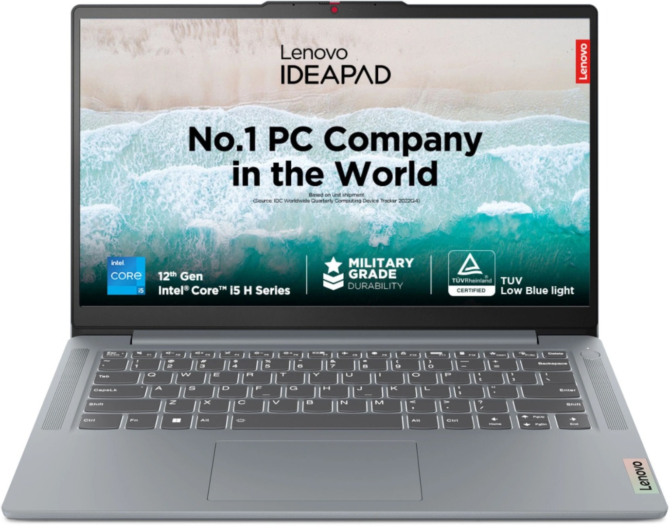 Lenovo IdeaPad Slim 3 Intel Core i5 12th Gen 12450H - (8 GB/512 GB SSD/Windows 11 Home) 14IAH8 Thin and Light Laptop