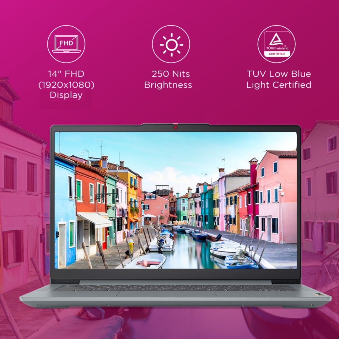 Lenovo IdeaPad Slim 3 Intel Core i5 12th Gen 12450H - (8 GB/512 GB SSD/Windows 11 Home) 14IAH8 Thin and Light Laptop