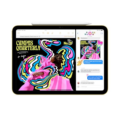 Apple Ipad 11 Inch: A16 Chip | 27.69 Cm (11Inch) Model | Liquid Retina Display | 128Gb | Wi-Fi 6 | 12Mp Front/12Mp Back Camera | Touch Id | All-Day Battery Life