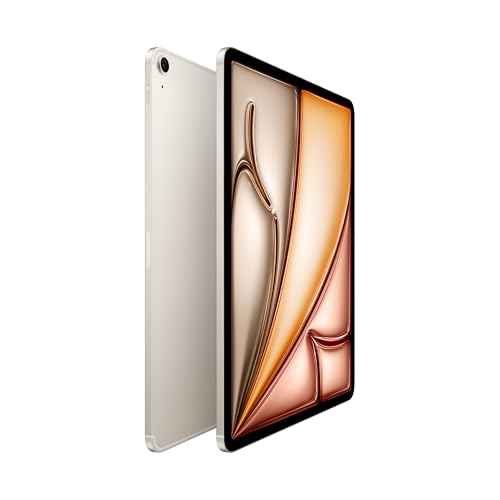 Apple Ipad Air 13Inch With M3 Chip: Built For Apple Intelligence | Liquid Retina Display | 256Gb | 12Mp Front/Back Camera | Wi-Fi 6E + 5G Cellular | Touch Id |