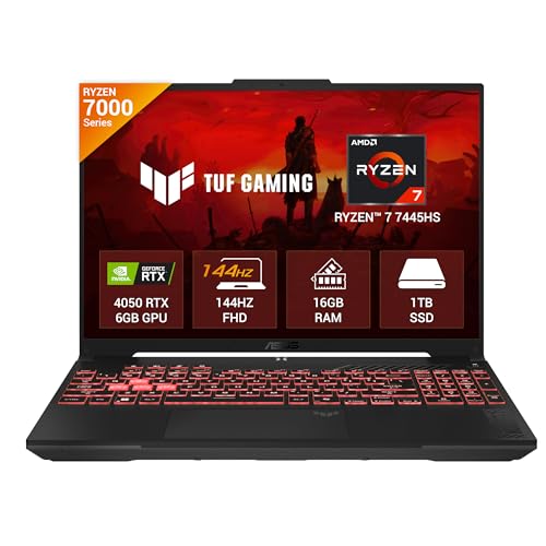 ASUS TUF A16 (2025), AMD Ryzen 7 7445HS, Gaming Laptop