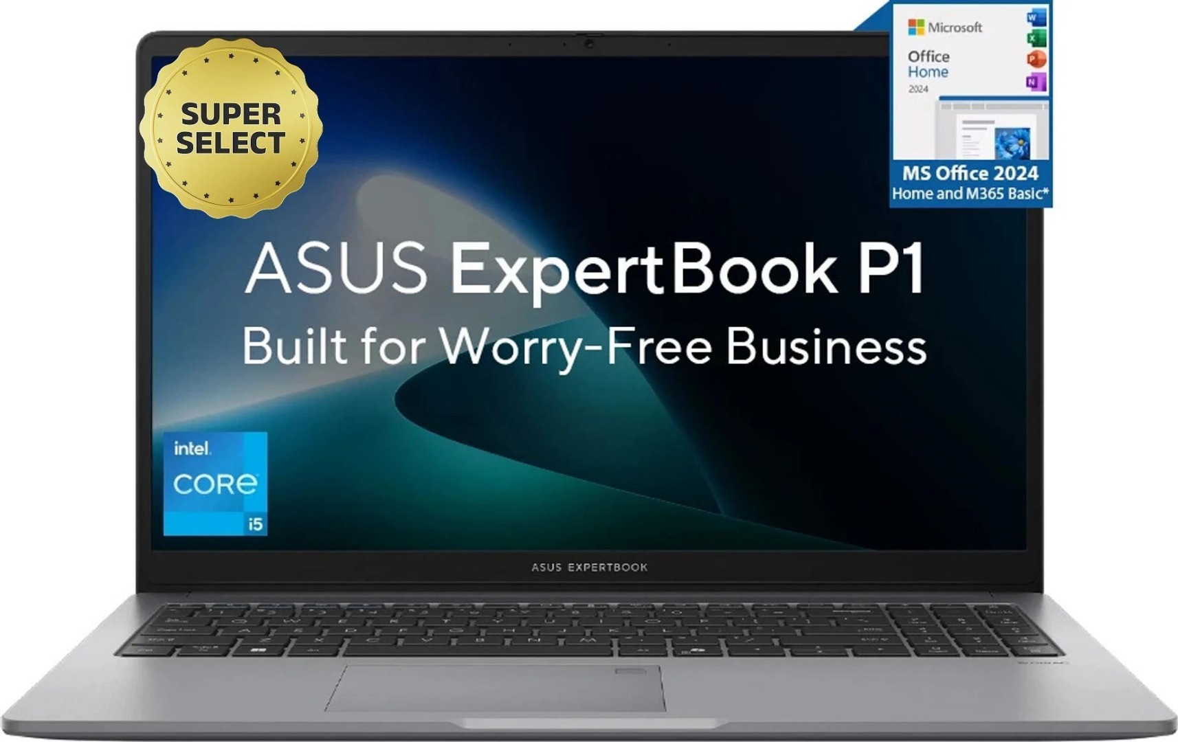 ASUS Expertbook P1 High-performance processor Intel Core i5 13th Gen 13420H Thin and Light Laptop