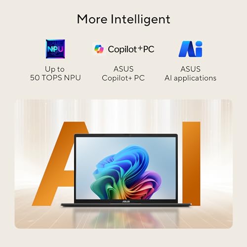 Asus Vivobook S14 | Smartchoice | Amd Ryzen Ai 7 350 | Oled | 14inch | Windows 11 | Metallic Design | Next-Gen Ai Laptop | Copilot+