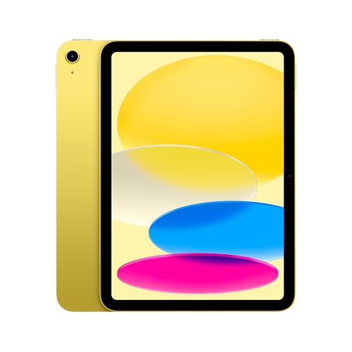 Apple iPad 11-inch (A16 Chip) | 27.69 cm Liquid Retina Display | 128GB Storage | Wi-Fi 6 | 12MP Front & 12MP Back Camera | Touch ID | All-Day Battery Life | Yellow