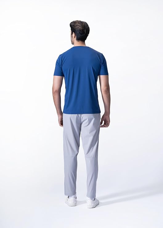 STRCH Prime Fit Tee For Men - Navy