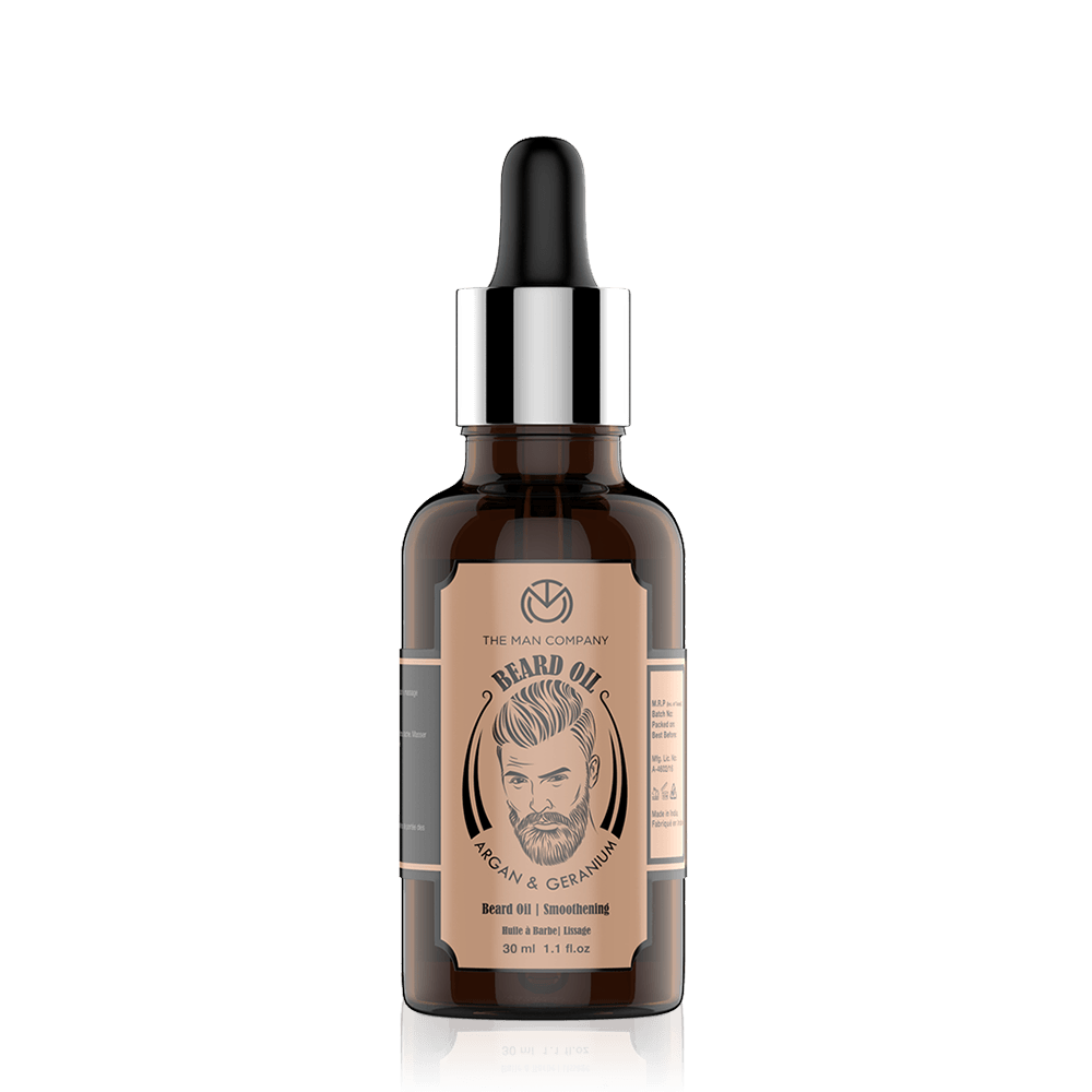 The Man Company Argan & Geranium Beard Oil