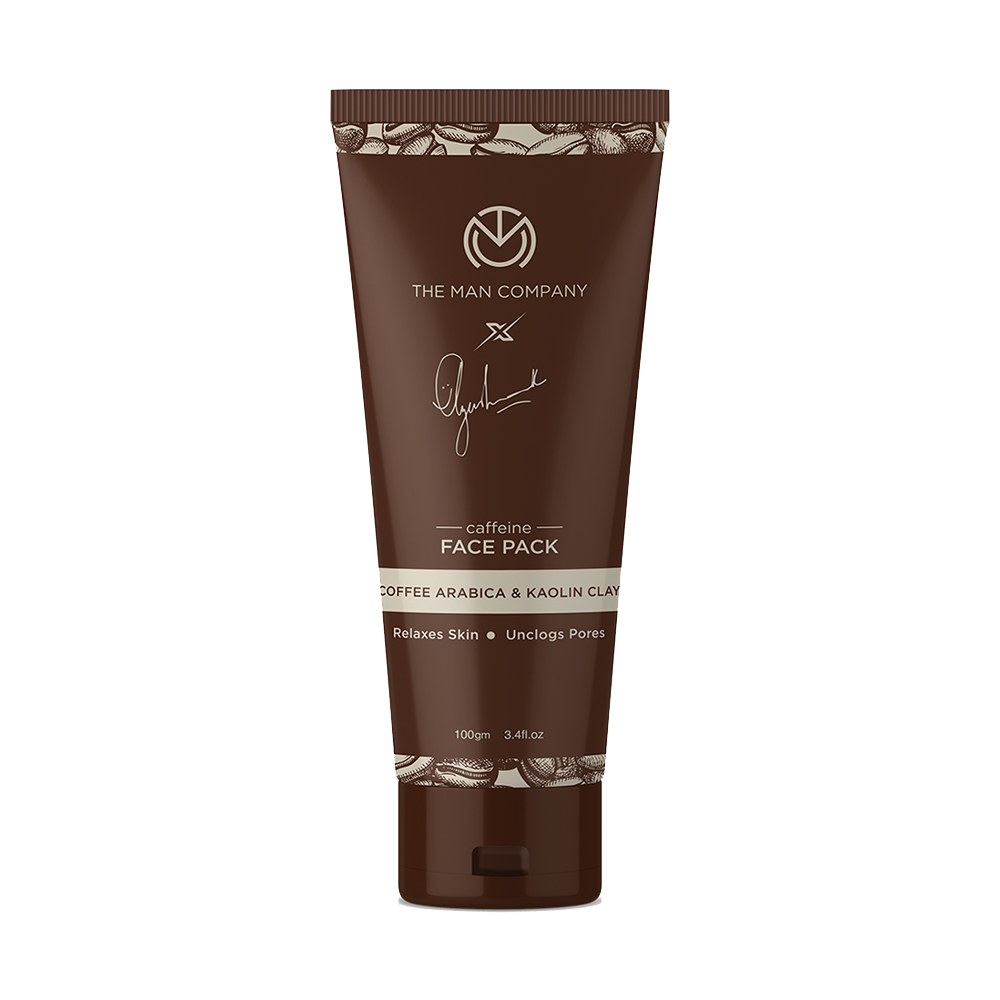 The Man Company Coffee Arabica & Kaolin Clay Caffeine Face Pack