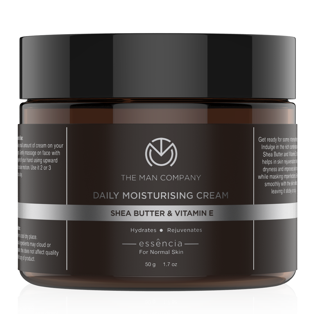 The Man Company Shea Butter And Vitamin E Moisturising Cream