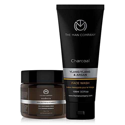 The Man Company De-Tan Daily Pack - Face Wash + Moisturising Cream