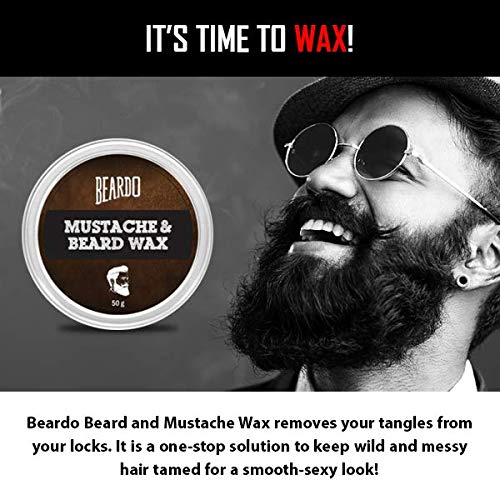 Beardo Beard & Mustache Styling Hair Wax for Men