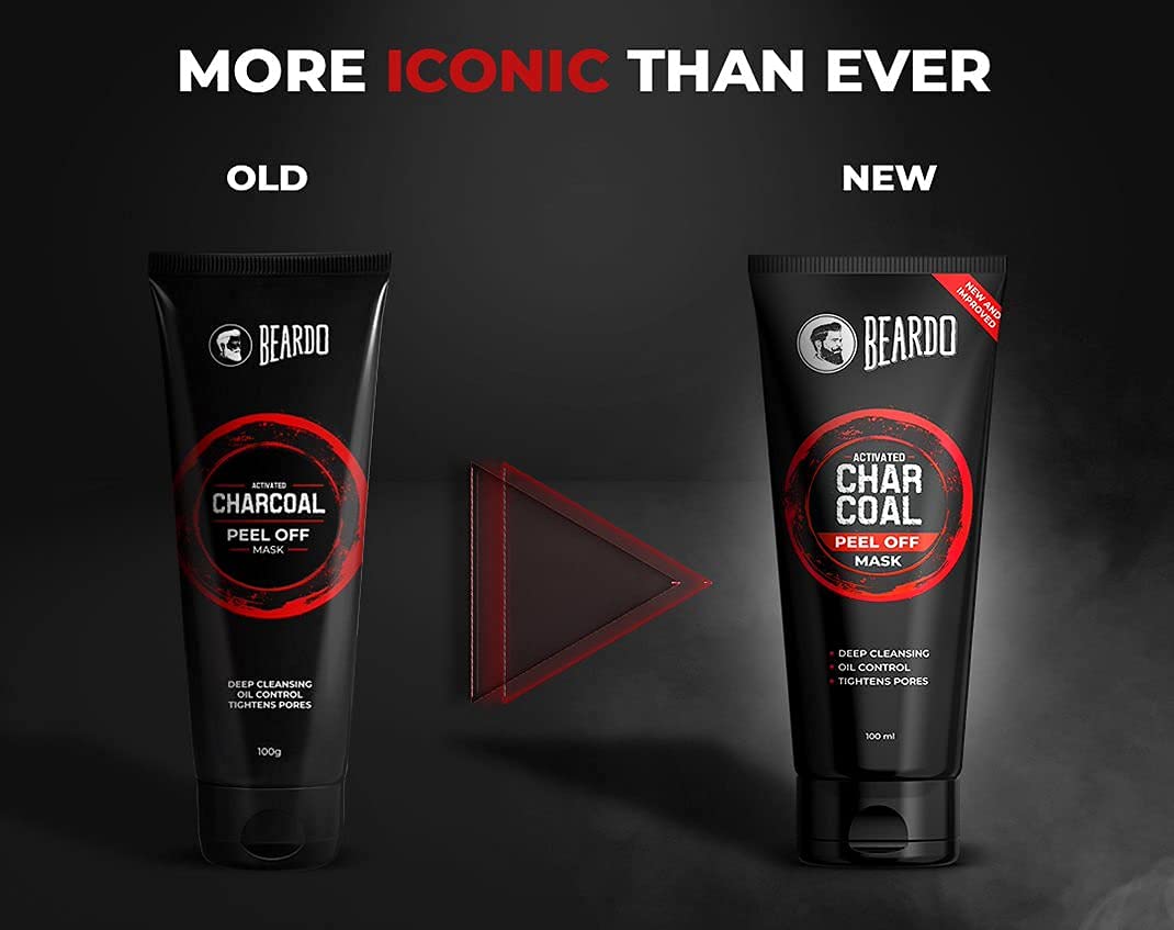 Beardo Activated Charcoal Peel Off Mask