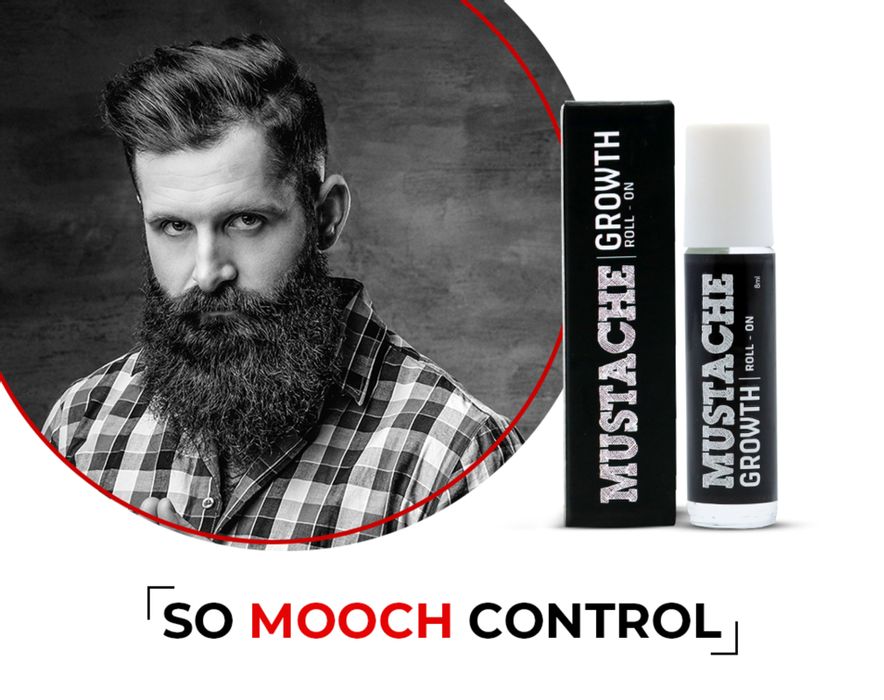 Beardo Mustache Growth Oil for Thick Mustache