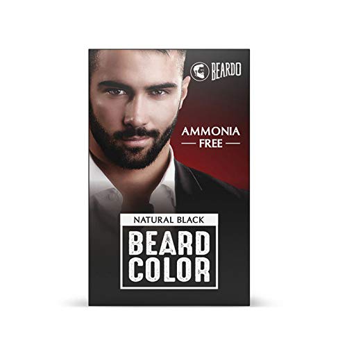 Beardo Natural Black Beard Color for Men
