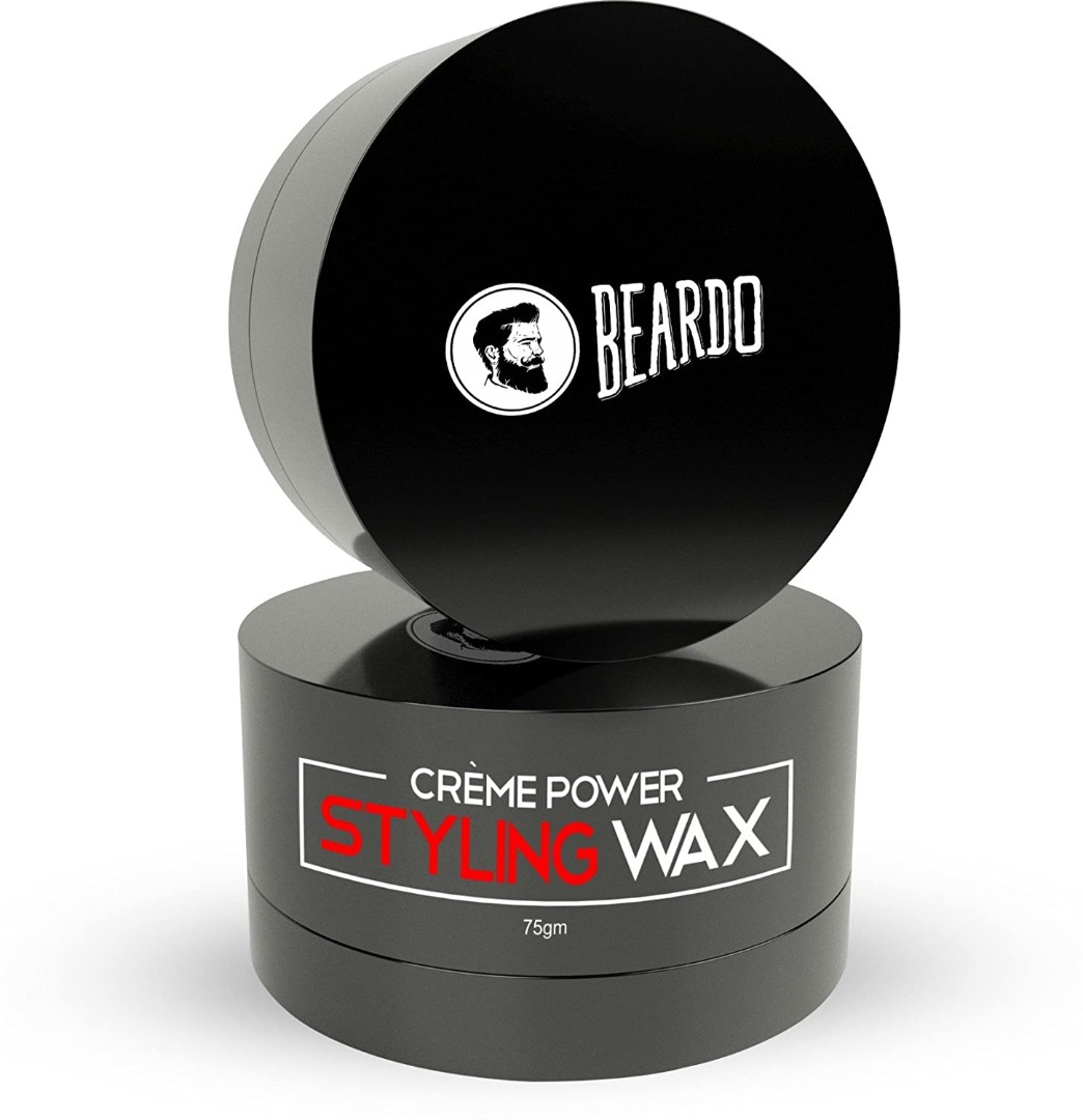 Beardo Styling Creme Power Hair Wax for Men | Strong Hold Styling