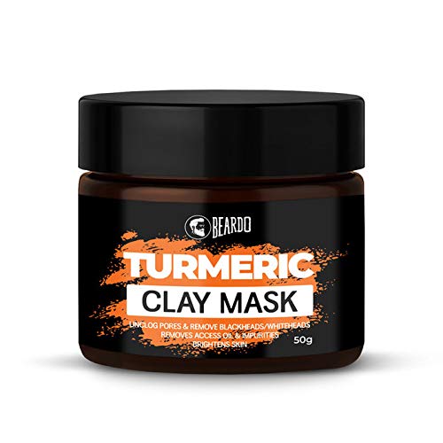 Beardo Turmeric Clay Mask for Men