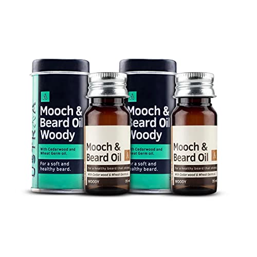 Ustraa Beard Oil Woody, 35ml (Set of 2)