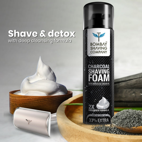 Bombay Shaving Company Charcoal Shaving Foam