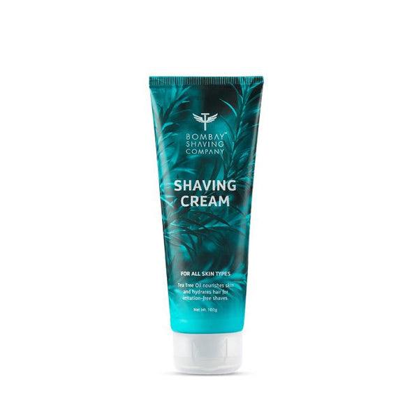 Bombay Shaving Company Shaving Cream | Tea Tree Oil & Aloe Vera