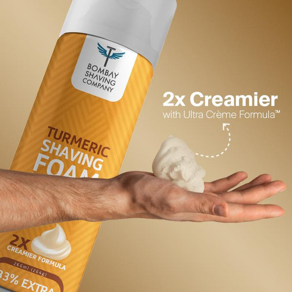 Bombay Shaving Company Turmeric Shaving Foam