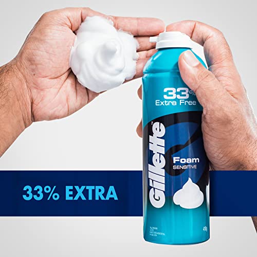 Gillette Classic Sensitive Shave Foam - 418g