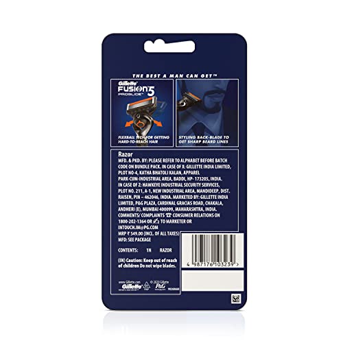 Gillette Fusion Proglide Razor for Men