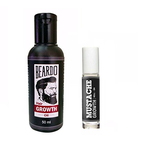 Beardo Beard Growth Oil and Mustache Growth Oil Combo
