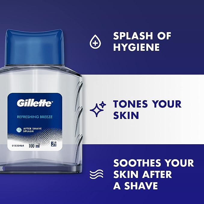 Gillette After Shave Splash Refreshing Breeze