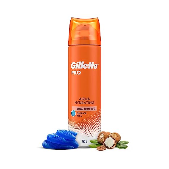 Gillette Pro Shaving Gel Aqua Hydrating With Shea Butter