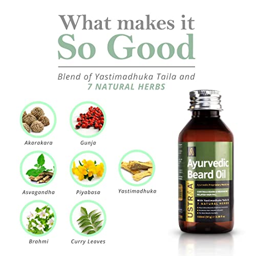 Ustraa Ayurvedic Beard Growth Oil