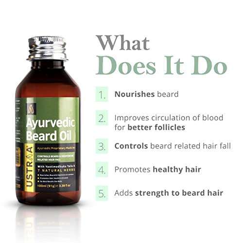 Ustraa Ayurvedic Beard Growth Oil