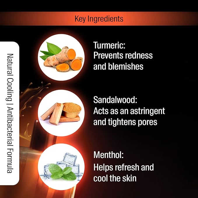 Bombay Shaving Company After Shave Lotion with Turmeric and Sandalwood