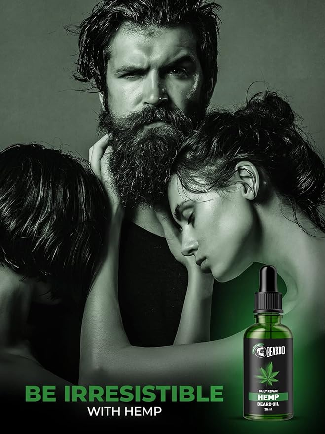 Beardo Beard Oil for Men Daily Repair Hemp Beard Oil