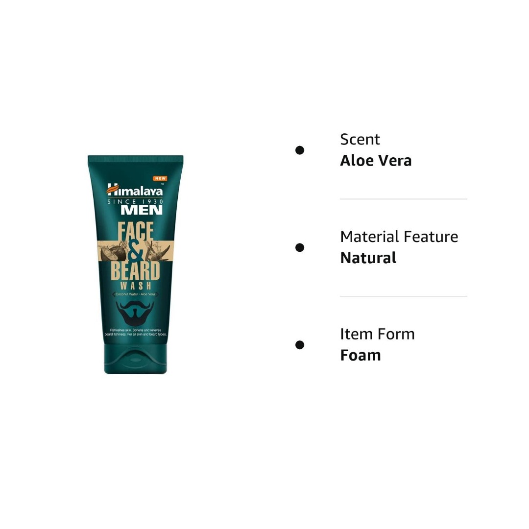 Himalaya Men Face And Beard Wash
