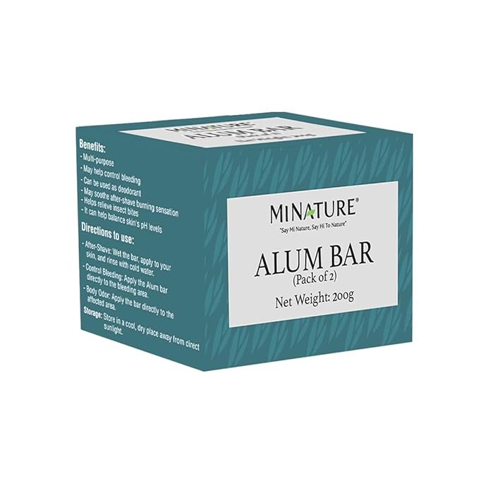 Minature Alum Bar Alum Stone (Pack of 2)